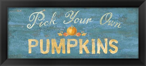 Framed Floursack Autumn XI Print
