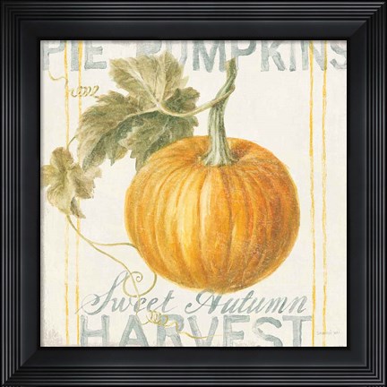 Framed Floursack Autumn VI Print
