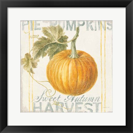 Framed Floursack Autumn VI Print