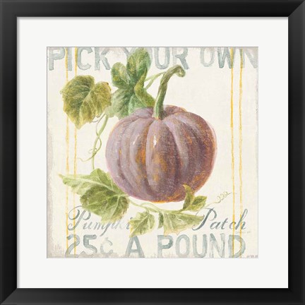 Framed Floursack Autumn VII Print