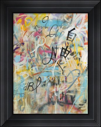 Framed Graffiti Freedom Print