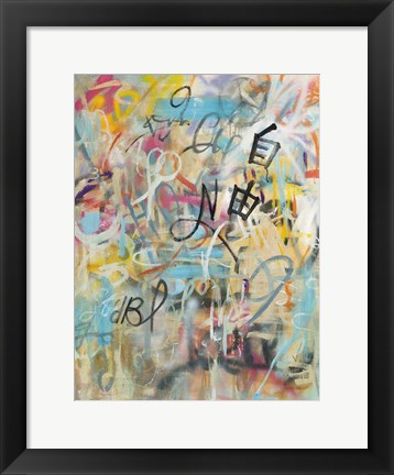 Framed Graffiti Freedom Print