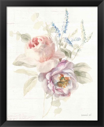 Framed Cottage Garden V Print