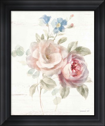 Framed Cottage Garden IV Print