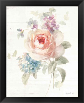 Framed Cottage Garden III Print