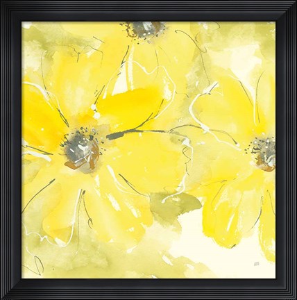 Framed Sunshine Cosmos II Print