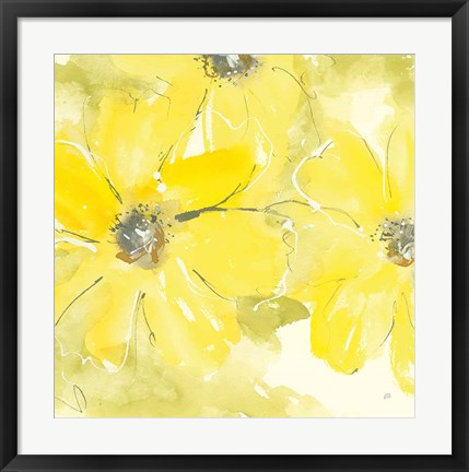 Framed Sunshine Cosmos II Print