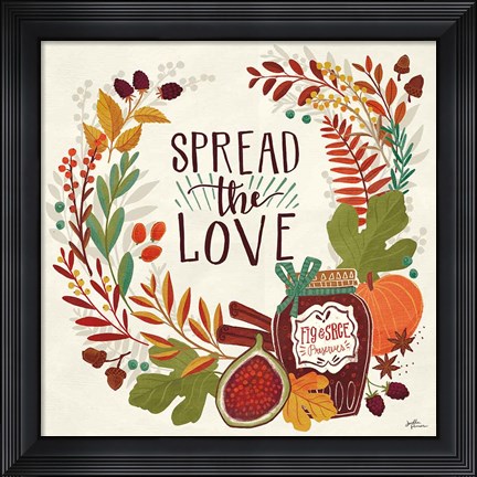 Framed Spread the Love II Print