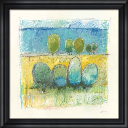 Framed Morning Grove Print