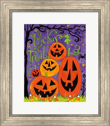 Framed Spooky Fun V Print
