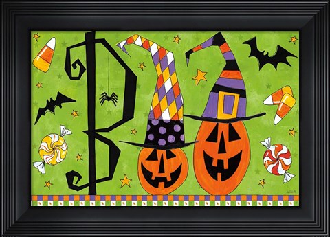 Framed Spooky Fun IV Print