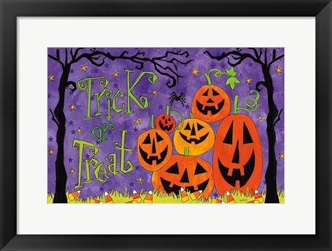 Framed Spooky Fun I Print