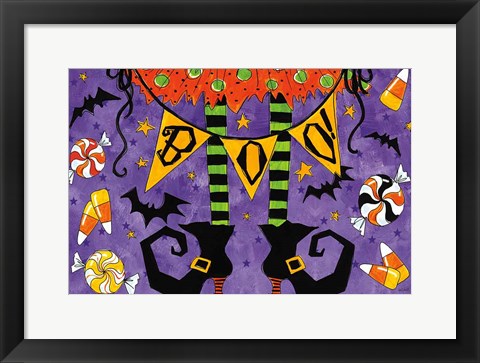 Framed Spooky Fun III Print