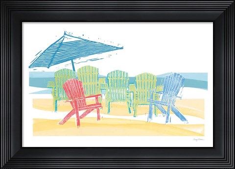 Framed Easy Life I Print