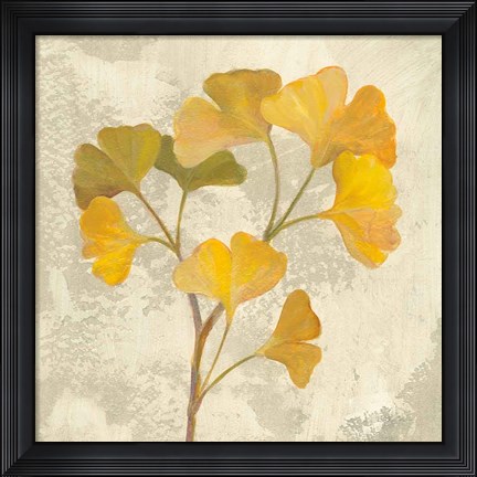 Framed November Leaves III Print