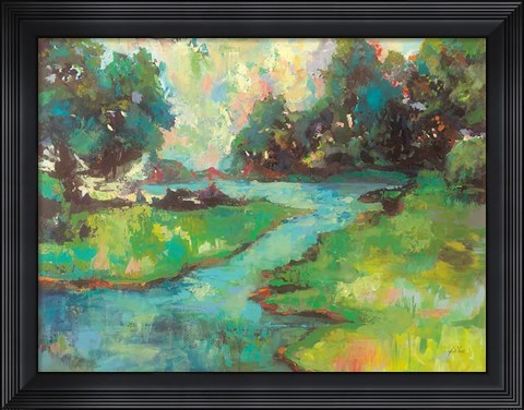 Framed Landscape in the Park Print