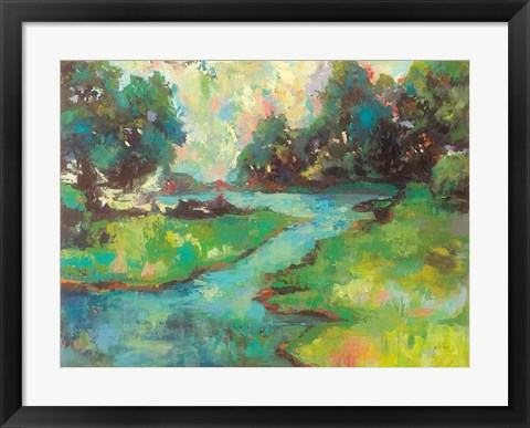 Framed Landscape in the Park Print