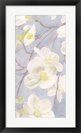 Framed Breezy Blossoms II Print