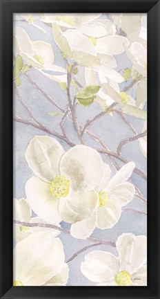 Framed Breezy Blossoms I Print