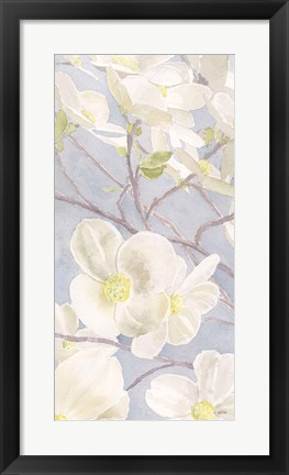 Framed Breezy Blossoms I Print