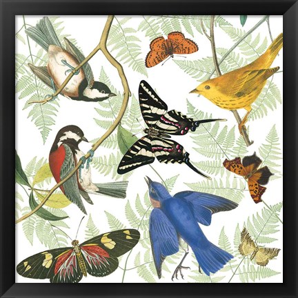 Framed Natures Flight II Print