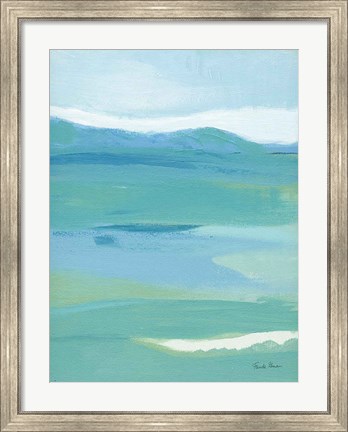 Framed Coastal Bliss II Print