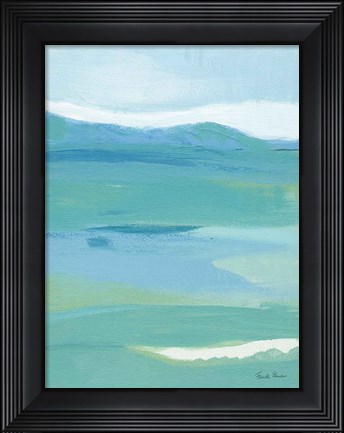 Framed Coastal Bliss II Print