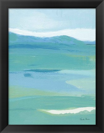 Framed Coastal Bliss II Print