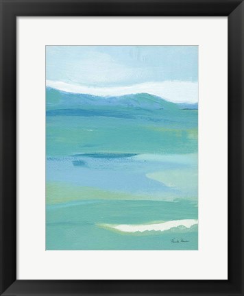 Framed Coastal Bliss II Print