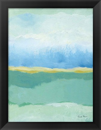 Framed Coastal Bliss I Print