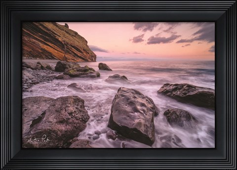 Framed Wet and Slippery Print