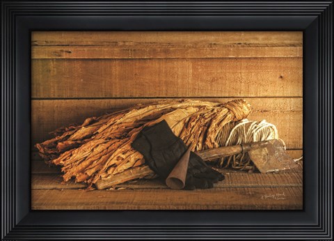 Framed Tobacco Print