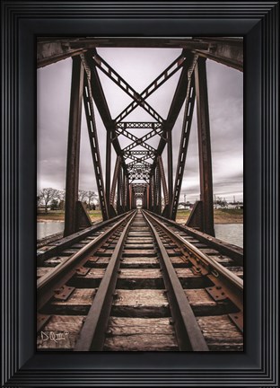 Framed Take the Detour Print