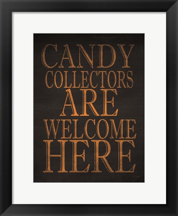 Framed Candy Collectors Print
