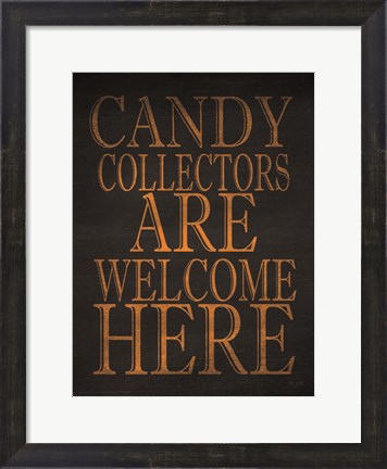 Framed Candy Collectors Print