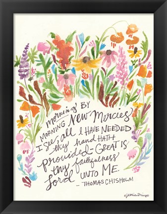 Framed New Mercies Print