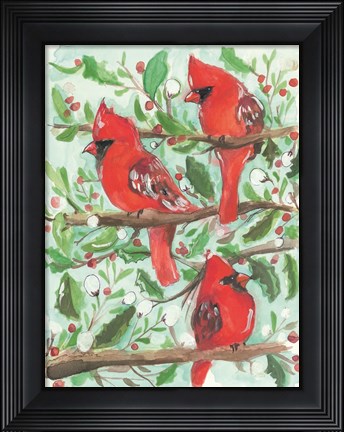 Framed Christmas Morning Print