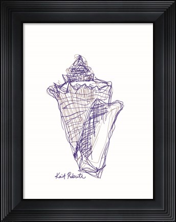 Framed Low Tide Finds Print