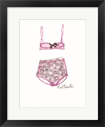 Framed Bloomin&#39; Bloomers Print