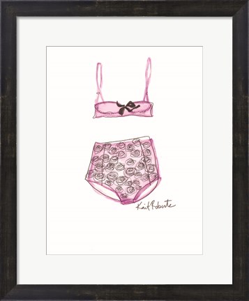 Framed Bloomin&#39; Bloomers Print
