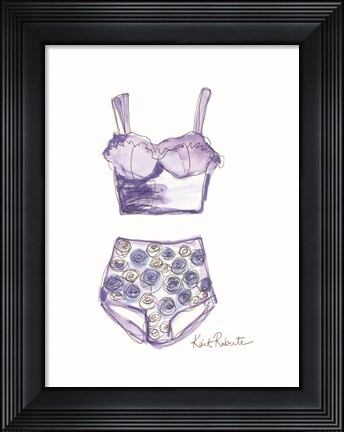 Framed Sunday Blues Print