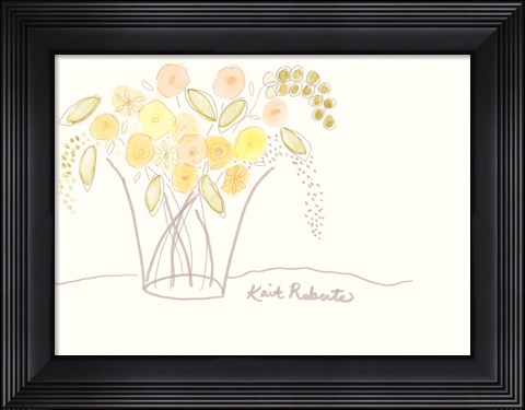 Framed Miniature Blooms Print