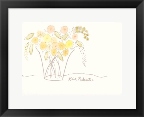 Framed Miniature Blooms Print