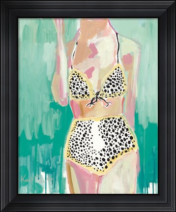 Framed Bumblebees Print
