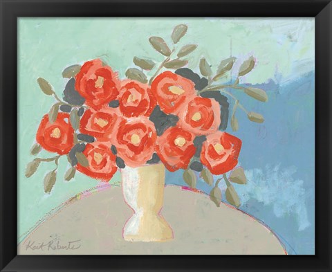 Framed Entryway Bouquet Print