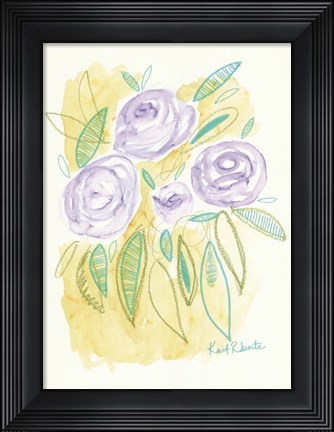 Framed Why Can&#39;t You Be Blue Over Me? Print