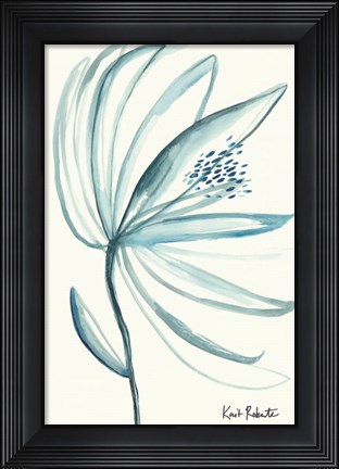 Framed Blue For You Print