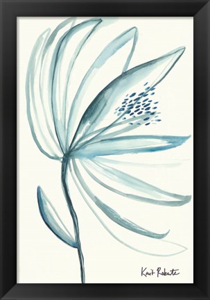 Framed Blue For You Print