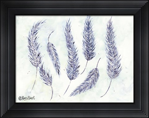 Framed Fine Feathered Family Print