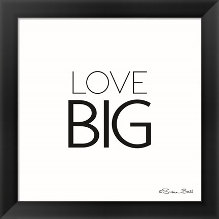 Framed Love Big Print